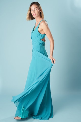 Lange Jurk - Turquoise