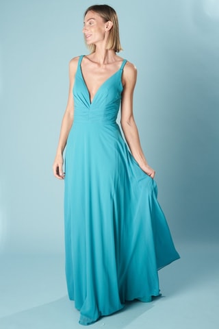 Lange Jurk - Turquoise