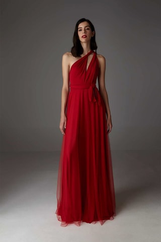 Lange Rok Hoge Taille - Rood 