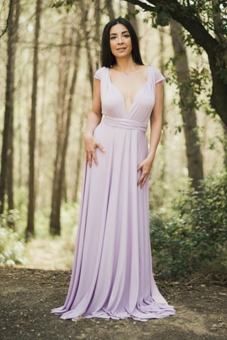 Lange Jurk - Paars