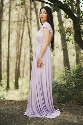 Lange Jurk - Paars