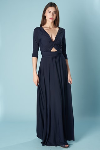 Lange Jurk - Marineblauw