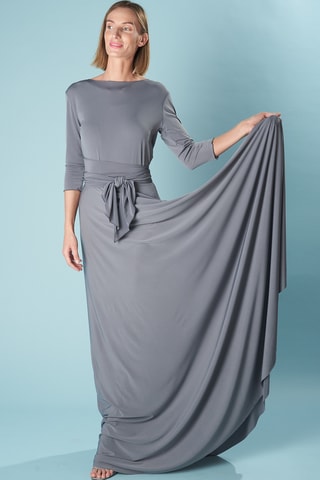 Lange Jurk - Grijs