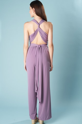 Mouwloze Jumpsuit - Lilapaars