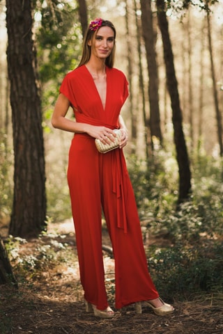 Jumpsuit - Rood