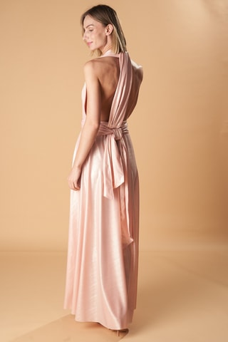 Abito lungo senza maniche - Rosa chiaro