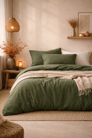 Parure copripiumino La Sultane - Kaki