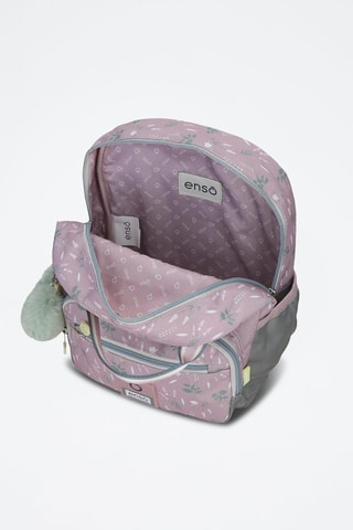 Sac à dos - Mauve et vert