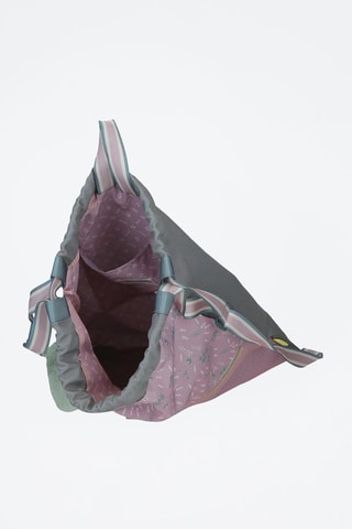 Sac à dos souple Enjoy a Beautiful Day Enso - Lilas et gris