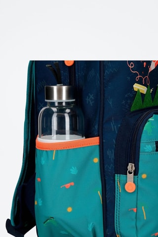 Sac à dos Enso Dino Artist - Bleu marine et bleu canard