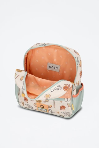 Sac à dos Play all day - Bleu et orange clair