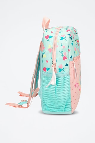 Sac à dos - Turquoise et rose
