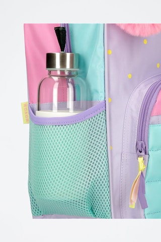 Sac à dos - Turquoise et rose