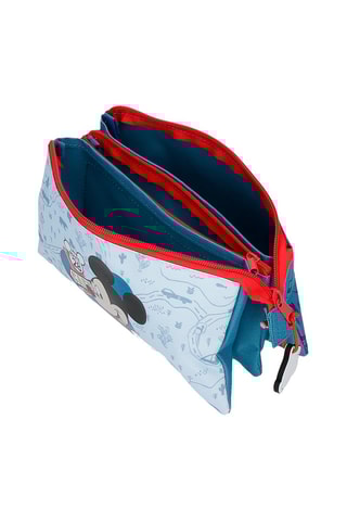 Trousse Mickey Mouse Disney - Bleu et rouge