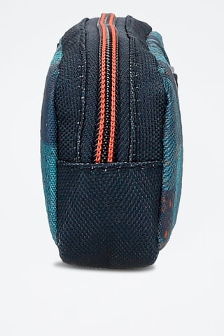 Trousse - Turquoise et noir