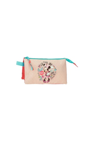 Trousse Minnie Mouse Disney - Rose et rouge
