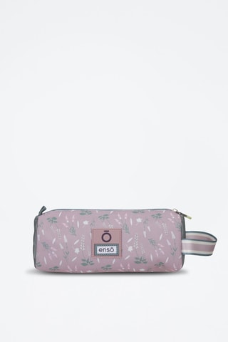 Trousse Enjoy a Beautiful Day Enso - Lilas et gris