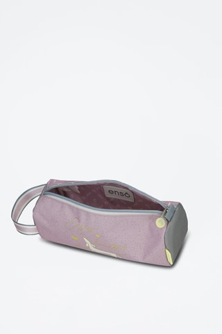 Trousse Enjoy a Beautiful Day Enso - Lilas et gris