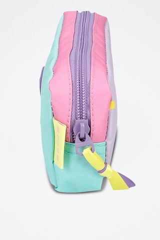 Trousse - Turquoise et rose