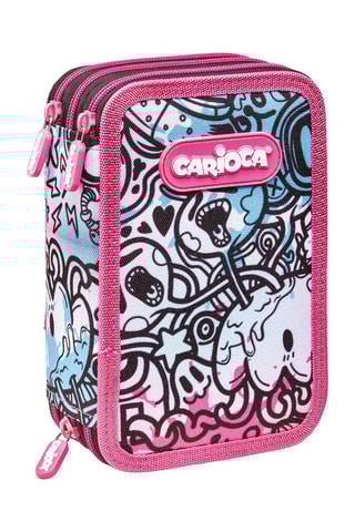 Trousse garnie - 43 pièces - Rose et bleu