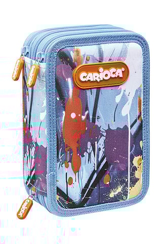 Trousse garnie - 25 pièces - Bleu et violet