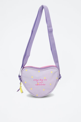 Sac bandoulière - Turquoise et rose