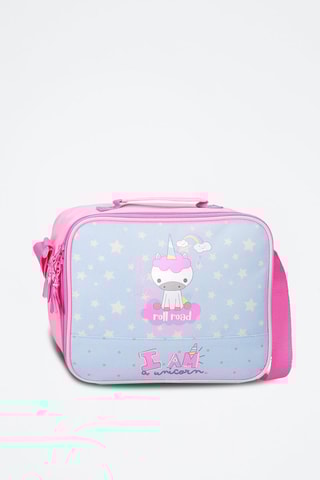 Sac à lunch - Ciel et rose