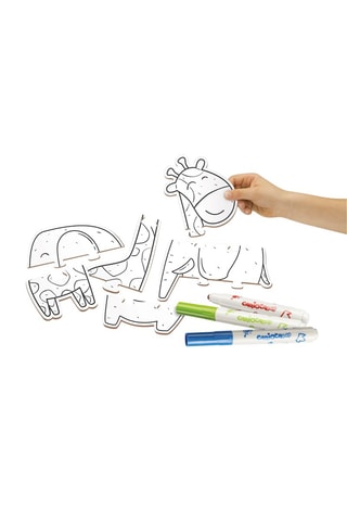 Puzzle da colorare - Da 2 anni