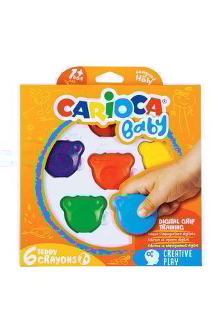 6 pastels oursons - Dès 2 ans