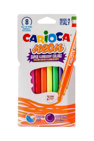8 feutres néons - Dès 3 ans