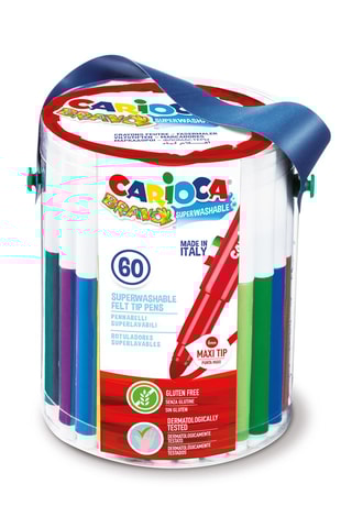 Seau feutres Bravo - 60 pièces