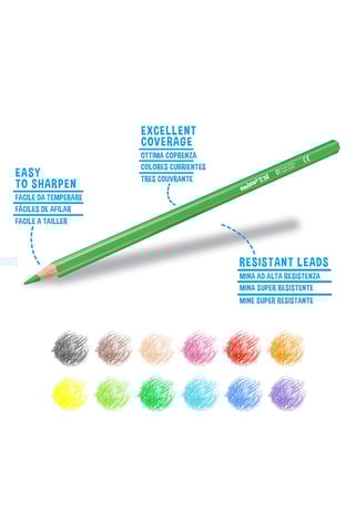 Boîte de 288 crayons de couleur - Dès 3 ans