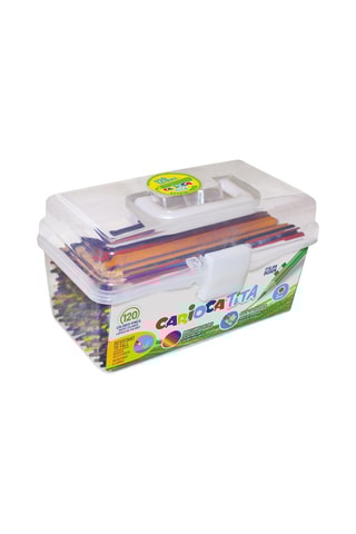 120 crayons de couleur - 3 mm - Dès 3 ans