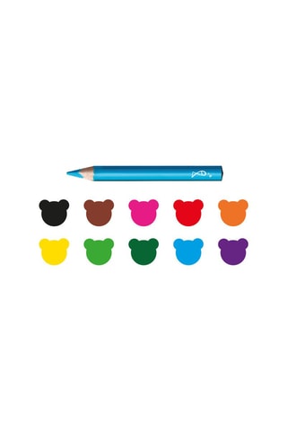 10 crayons de couleur - Dès 2 ans