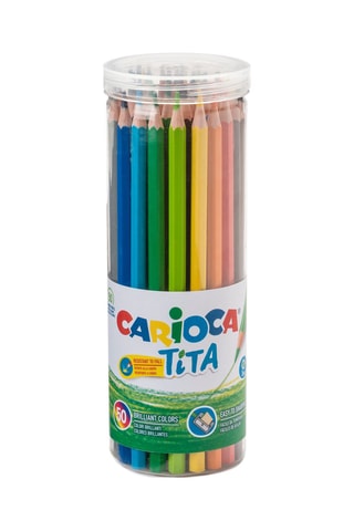 50 crayons de couleur - Dès 3 ans