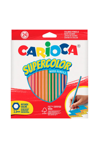 24 crayons graphites - 3,3 mm