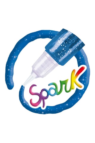 6 tubetti di colla glitterata - Da 3 anni