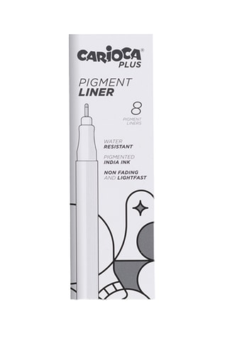 8 penne Pigment Liner - Nero