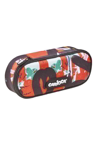 Trousse - Rouge et marron