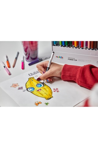 18 feutres Prisma Fiber