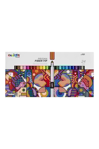 24 feutres Prisma Fiber