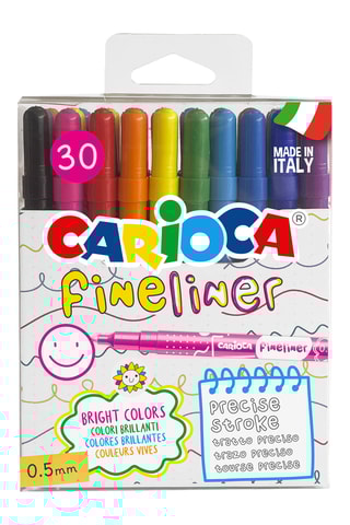 30 feutres Fine Liner