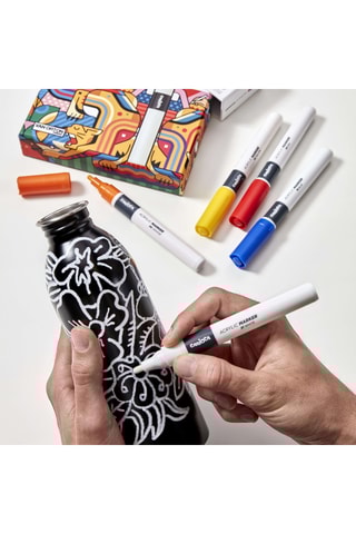 8 pennarelli acrilici - Multicolore