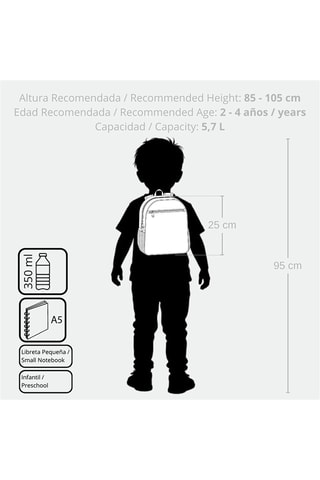 Sac à dos Buzz L'Eclair Toy Story Disney Pixar - Noir