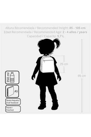 Sac à dos Wish : Asha et la Bonne Etoile Disney - Bleu