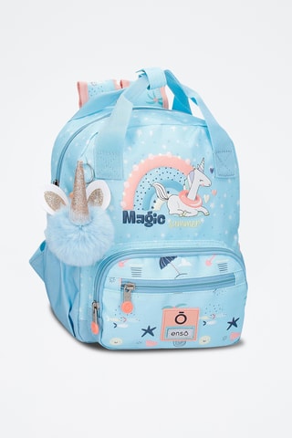 Sac à dos - Bleu et rose