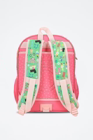 Sac à dos - Vert et rose
