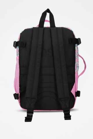 Sac à dos à roulettes - Rose et vert