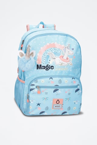 Sac à dos - Bleu et rose