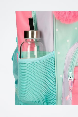 Sac à dos - Turquoise et rose